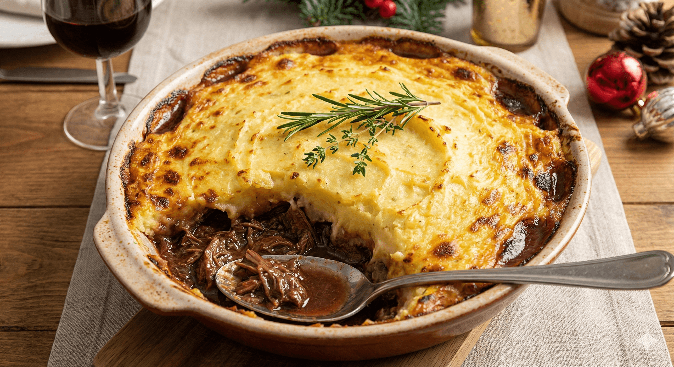 Pastel de Carrilleras al Vino Tinto